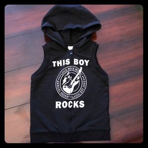 H&M Baby Boy Sleeveless Hoodie. Size 1.5YR-2YR